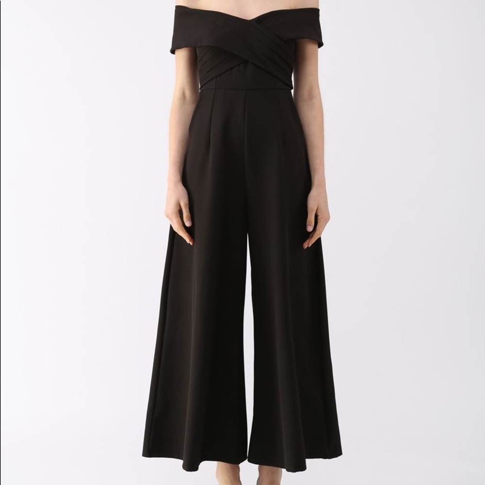 Chicwish Off-Shoulder Jumpsuit